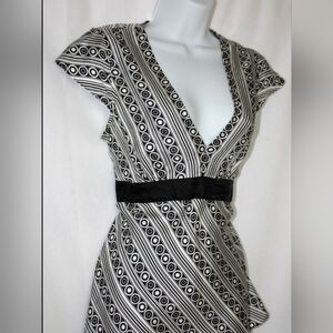 🌼3 for 30🌼White House Black Market Women's Silk Striped Top for Women